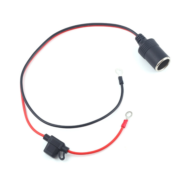 Car Cigarette Lighter Female Socket With 20A Fuse Tube, Cable Length: 30cm - Cigar Socket by PMC Jewellery | Online Shopping South Africa | PMC Jewellery | Buy Now Pay Later Mobicred