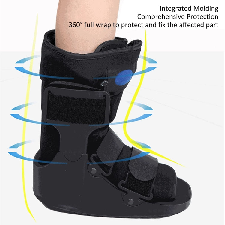 Tall Orthopedic Walking Boot Ankle Fracture Fixation Brace With Gas Bag, Size: S 35-38 - Corrector by PMC Jewellery | Online Shopping South Africa | PMC Jewellery