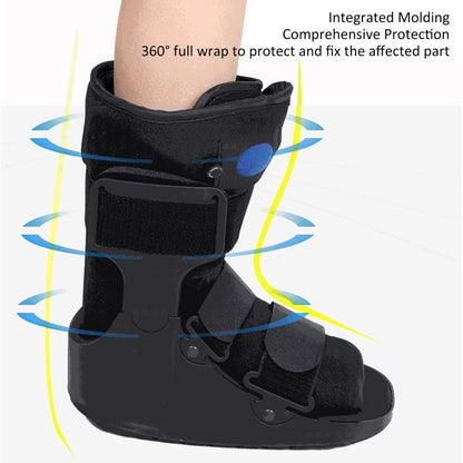 Tall Orthopedic Walking Boot Ankle Fracture Fixation Brace With Gas Bag, Size: S 35-38 - Corrector by PMC Jewellery | Online Shopping South Africa | PMC Jewellery