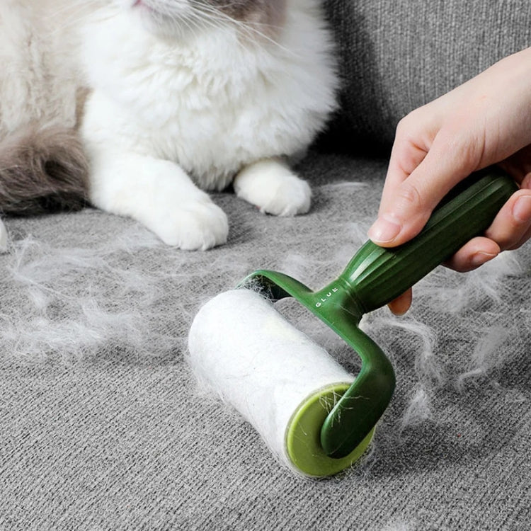 Pet Hair Adhesive Coat Remover Roller Brush(Pearl White) - Sponges, Cloths & Brushes by PMc TechLife | Online Shopping South Africa | PMc TechLife | Buy Now Pay Later Mobicred