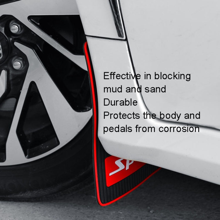 2pcs Car Tire Mud Flap Modification Plastic Anti-Splash Mud Flap, Style: Cat Eye - free shipping - PMC TechLife - Order now!