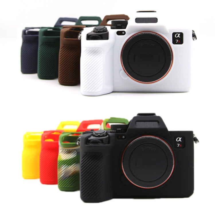 For Sony A7RV Mirrorless Camera Protective Silicone Case, Color: Dark Green - Protective Case by PMC TechLife | Online Shopping South Africa | PMC TechLife | Buy Now Pay Later Mobicred