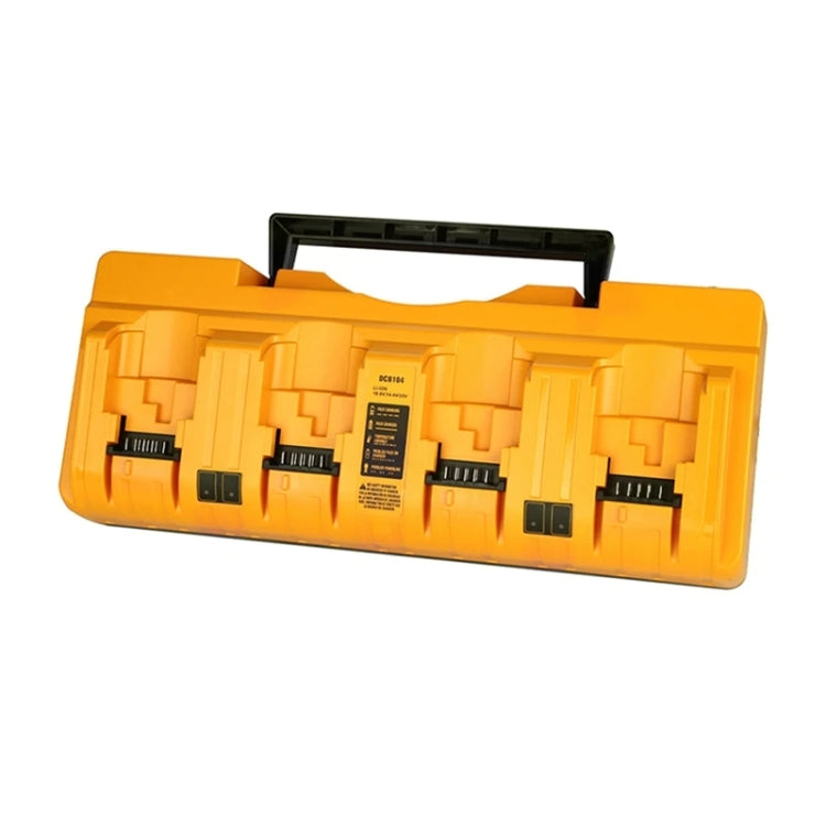 DCB104 Portable Fast Charger 12V-20V Electric Tool Lithium Battery Charger, For Dewalt DCB127 / DCB200 / DCB205 / DCB206, Plug: UK - Electric Saws & Accessories by PMc TechLife | Online Shopping South Africa | PMc TechLife | Buy Now Pay Later Mobicred