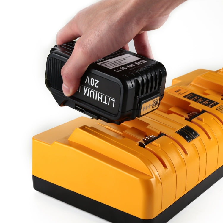 DCB104 Portable Fast Charger 12V-20V Electric Tool Lithium Battery Charger, For Dewalt DCB127 / DCB200 / DCB205 / DCB206, Plug: AU - Electric Saws & Accessories by PMc TechLife | Online Shopping South Africa | PMc TechLife | Buy Now Pay Later Mobicred