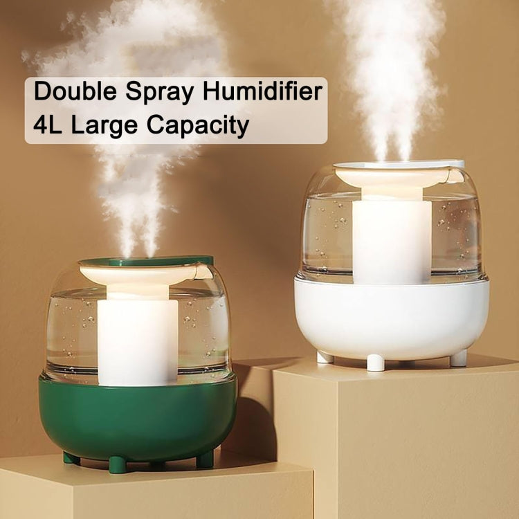 4L Wireless Humidifier USB Oil Diffuser with Night Light(White) - free shipping - PMC TechLife - Order now!