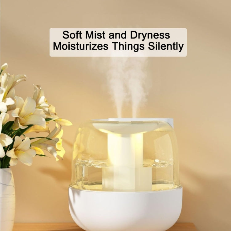 4L Wireless Humidifier USB Oil Diffuser with Night Light(White) - free shipping - PMC TechLife - Order now!