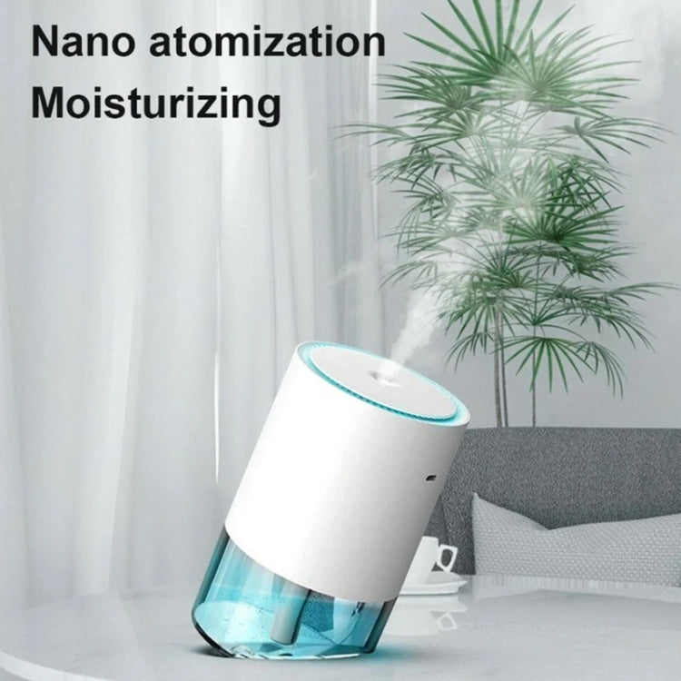 350ml Ultrasonic Air Humidifier Mini Angle Adjustment Car Air Purifier, Spec: 800 mAh Green - free shipping - PMC TechLife - Order now!