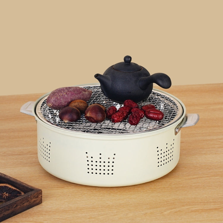 Charcoal Grill Stainless Steel Outdoor Camping Cooking Tea Around The Stove Barbecue Stove, Spec: Style B - free shipping - PMC TechLife - Order now!