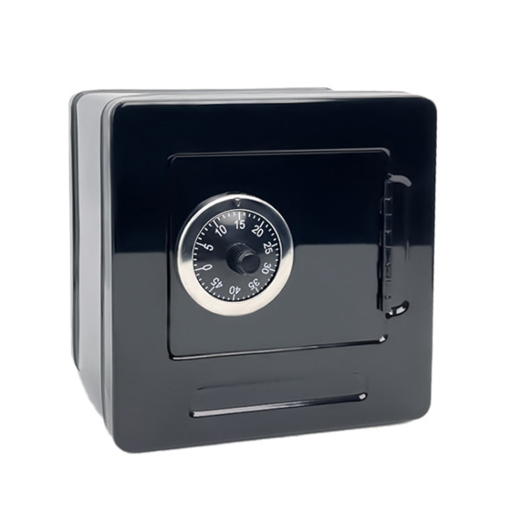 Portable  Metal Password Safe Cash Box Piggy Bank Money Organizer(Black) - free shipping - PMc TechLife - Order now!