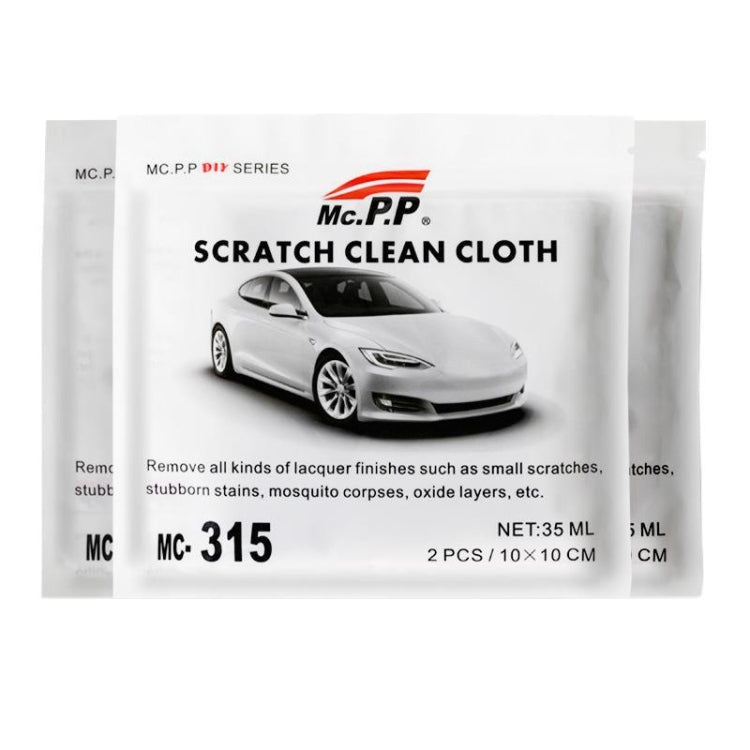 MCPP 2pcs /Pack Car Scratches Abrasive Cloth Automotive Scratch Removal And Repair Wipe(Gray) - Car washing supplies by MCPP | Online Shopping South Africa | PMC TechLife | Buy Now Pay Later Mobicred