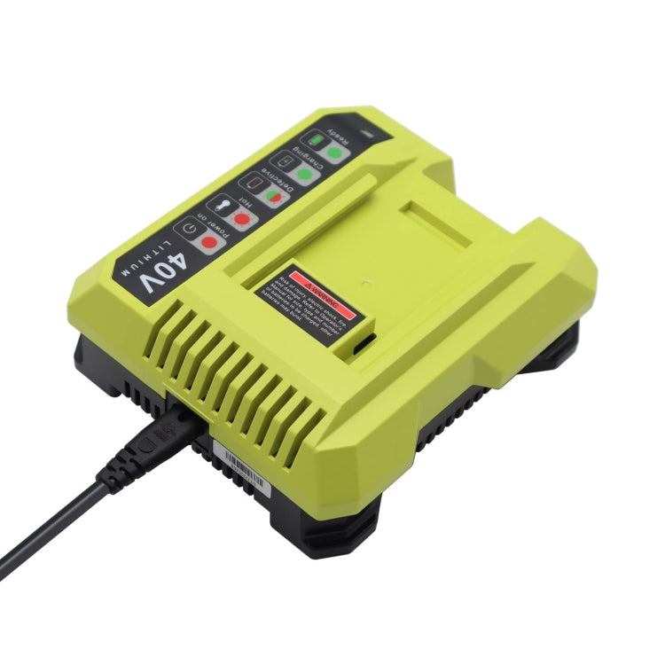 36-40V Tool Cutting Machine Battery Charger, For RYOBI PO401 / PO403 / PO400, Plug: EU - Lawn Mower, Saws & Accessories by PMc TechLife | Online Shopping South Africa | PMc TechLife | Buy Now Pay Later Mobicred