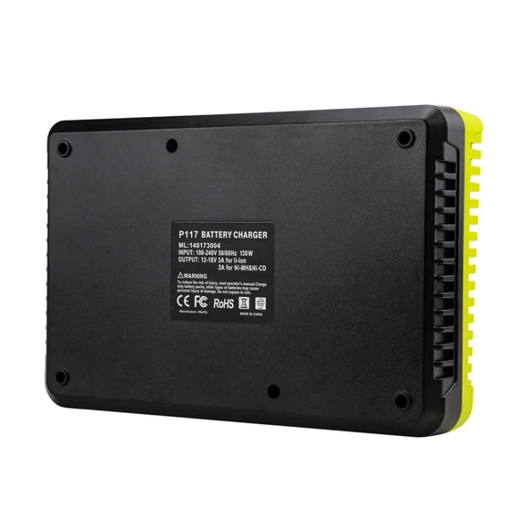 For RYOBI P108 / P117 12-18V Lithium Nickel Battery Dual Port Charger, Plug: UK - Electric Saws & Accessories by PMc TechLife | Online Shopping South Africa | PMc TechLife | Buy Now Pay Later Mobicred