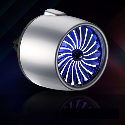 Car Fragrance Super Engine Car Air Conditioning Aroma Diffuser Outlet Ornament, Model: Gray Titanium Blue Light - Air Freshener by PMC Jewellery | Online Shopping South Africa | PMC Jewellery | Buy Now Pay Later Mobicred