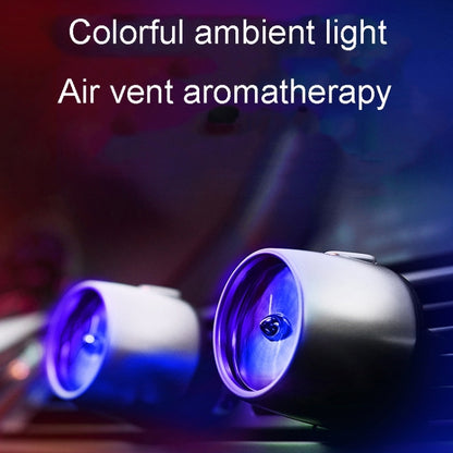 Car Fragrance Super Engine Car Air Conditioning Aroma Diffuser Outlet Ornament, Model: Bright Silver Red Light - Air Freshener by PMC Jewellery | Online Shopping South Africa | PMC Jewellery | Buy Now Pay Later Mobicred