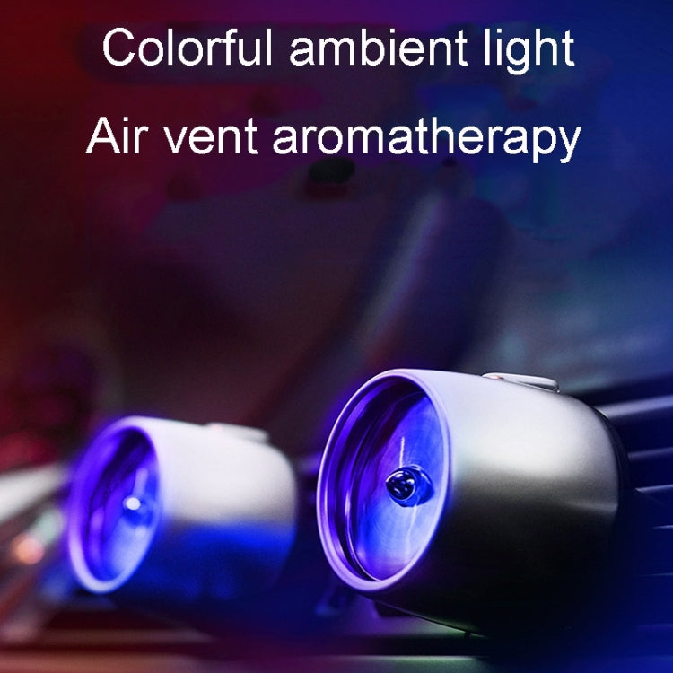 Car Fragrance Super Engine Car Air Conditioning Aroma Diffuser Outlet Ornament, Model: Golden Blue Light - Air Freshener by PMC Jewellery | Online Shopping South Africa | PMC Jewellery | Buy Now Pay Later Mobicred