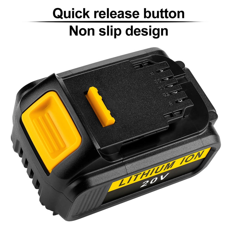 5000mAh For Dewalt DCB180 / DCB181 / DCB200 20V Electrical Tools Spare Battery - Electric Saws & Accessories by PMc TechLife | Online Shopping South Africa | PMc TechLife | Buy Now Pay Later Mobicred