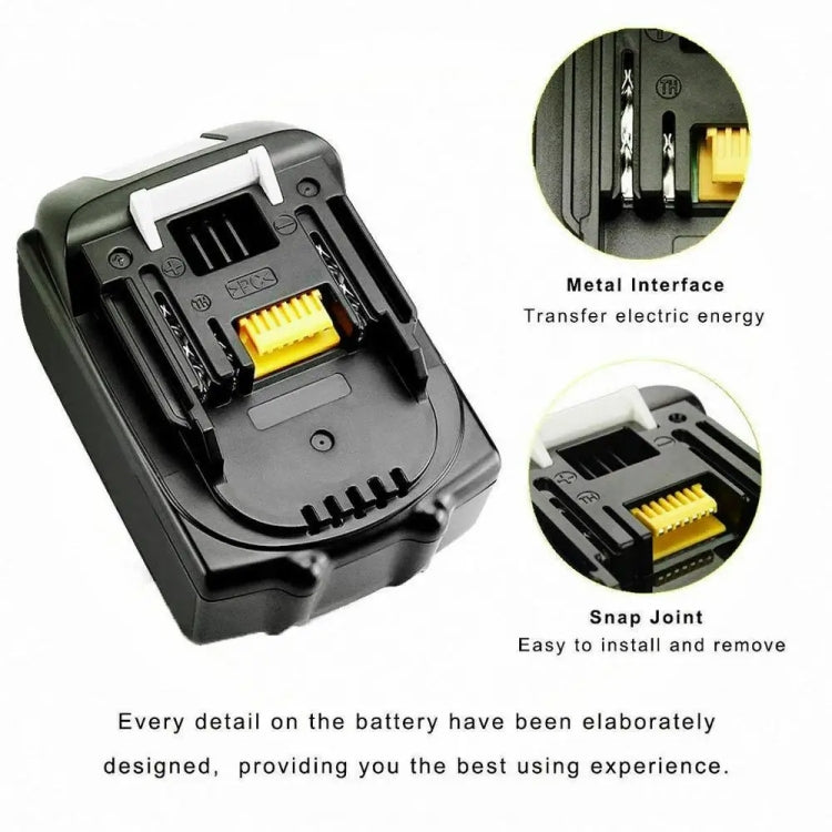 9000mAh For Makita BL1830 / BL1850 18V Cordless Power Tool Accessories Lithium Battery Pack - Electric Saws & Accessories by PMc TechLife | Online Shopping South Africa | PMc TechLife | Buy Now Pay Later Mobicred