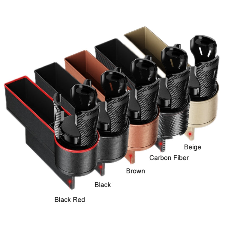 Car Seat Gap Storage Box Car Water Cup Holder Ashtray, Color: Left Carbon Fiber - Stowing Tidying by PMC TechLife | Online Shopping South Africa | PMC TechLife | Buy Now Pay Later Mobicred