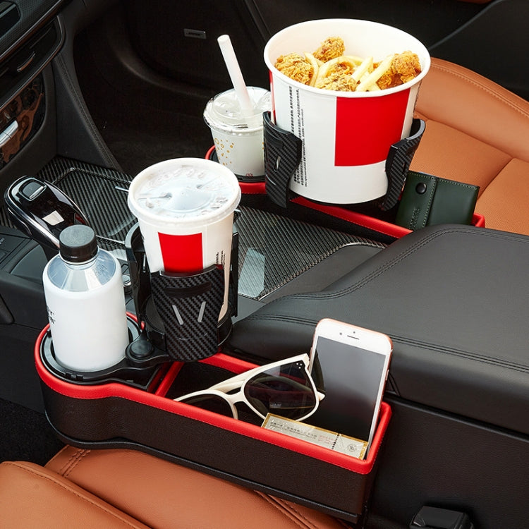 Car Seat Gap Storage Box Car Water Cup Holder Ashtray, Color: Left Beige - Stowing Tidying by PMC Jewellery | Online Shopping South Africa | PMC Jewellery | Buy Now Pay Later Mobicred