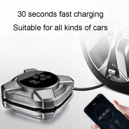 22 Cylinders Car Intelligent Digital Display Inflator Pump Portable Car Tire Pneumatic Engine(Silver) - Inflatable Pump by PMC Jewellery | Online Shopping South Africa | PMC Jewellery