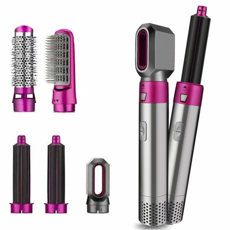 5 In 1 Hot Air Comb Automatic Curling Iron Square Model Hair Styling Comb Curling And Straightening, Plug: UK Plug - Hair Curler by PMC Jewellery | Online Shopping South Africa | PMC Jewellery | Buy Now Pay Later Mobicred