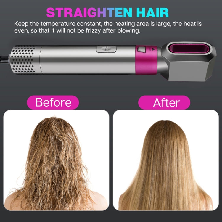 5 In 1 Hot Air Comb Automatic Curling Iron Square Model Hair Styling Comb Curling And Straightening, Plug: AU Plug - Hair Curler by PMC Jewellery | Online Shopping South Africa | PMC Jewellery | Buy Now Pay Later Mobicred