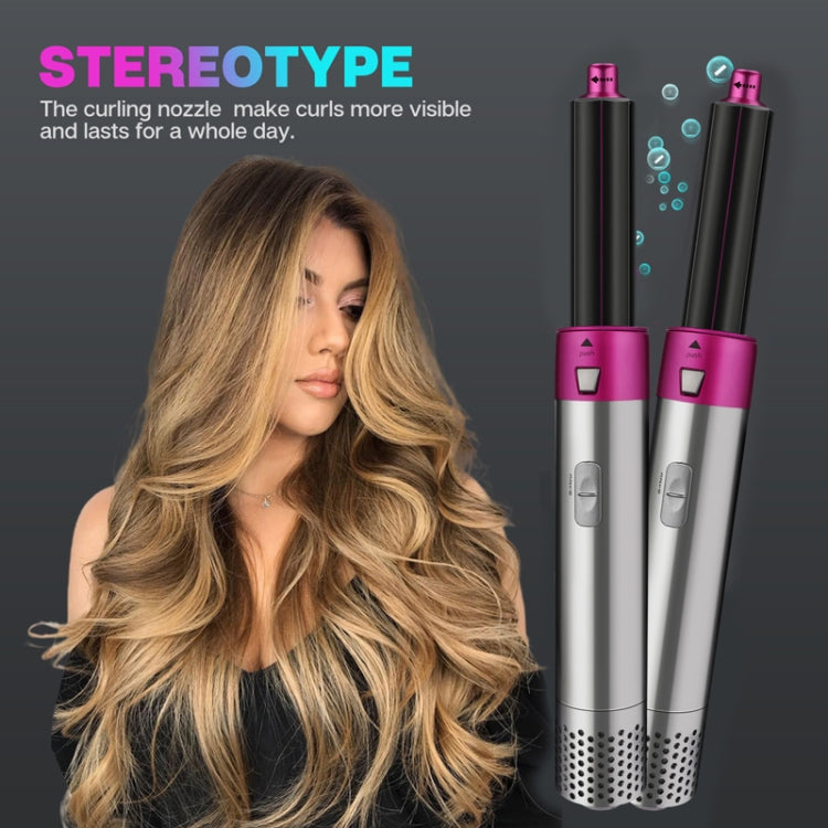 5 In 1 Hot Air Comb Automatic Curling Iron Square Model Hair Styling Comb Curling And Straightening, Plug: EU Plug - Hair Curler by PMC Jewellery | Online Shopping South Africa | PMC Jewellery | Buy Now Pay Later Mobicred