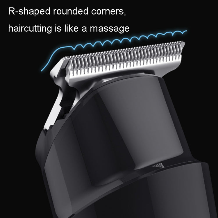 Rechargeable Home Hairdresser Electrical Hair Clippers Hair Shaving Device(Gradient Red) - Electric Shavers by PMC TechLife | Online Shopping South Africa | PMC TechLife | Buy Now Pay Later Mobicred