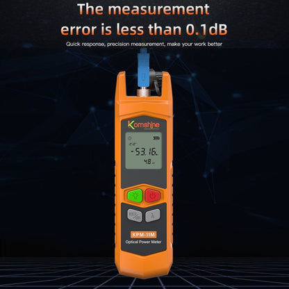 Komshine High Precision Optical Power Meter Mini Fiber Optic Light Attenuation Tester With LED, Specification: C-L/-50DBM to +26DBM - Fiber Optic Test Pen by Komshine | Online Shopping South Africa | PMC Jewellery | Buy Now Pay Later Mobicred