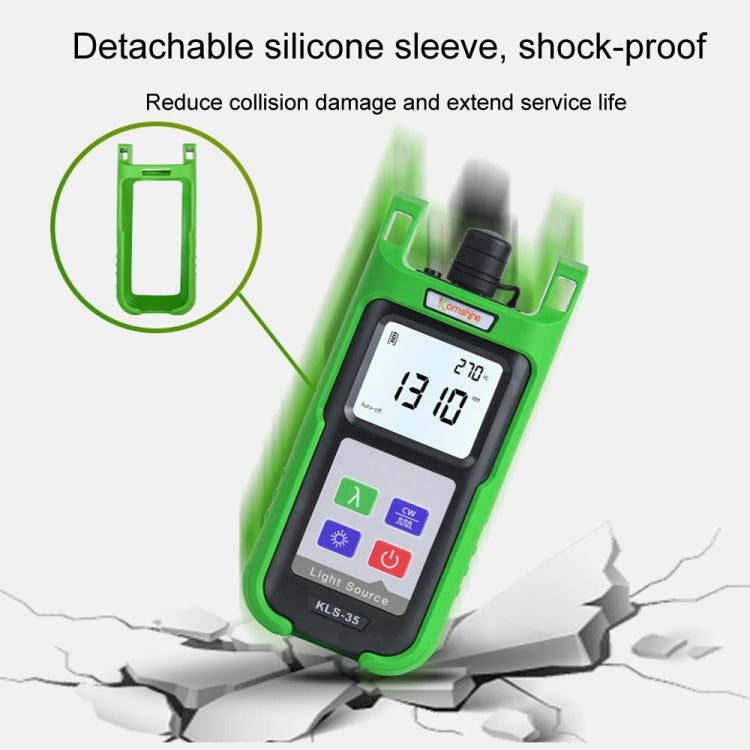 Komshine Handheld Laser Light Source Fiber Tester with LED Backlight, Model: KLS-35-S - free shipping - PMC Jewellery - Order now!