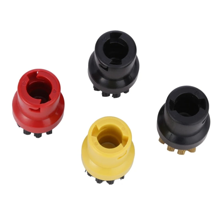 Steam Brush Heads Steamer Accessories For Karcher SC1 / SC2 / SC3 / SC4 / SC5, Style: Yellow - free shipping - PMc TechLife - Order now!