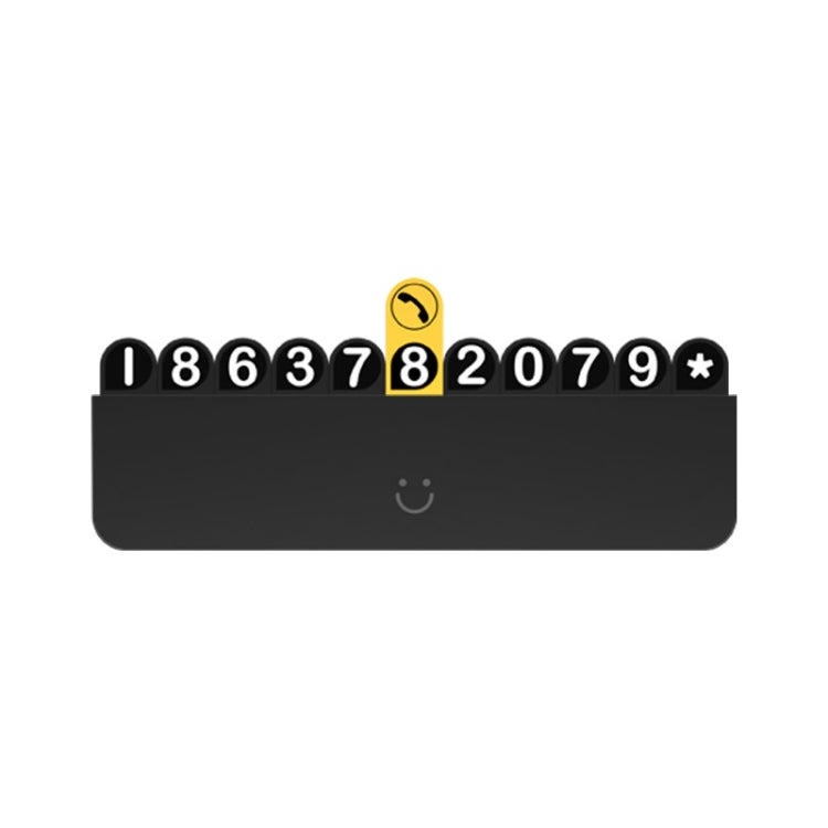 bbdd Temporary Parking License Plate Concealable Car Removal Number Plate(Pure Edition) - Parking Card by bbdd | Online Shopping South Africa | PMC TechLife | Buy Now Pay Later Mobicred