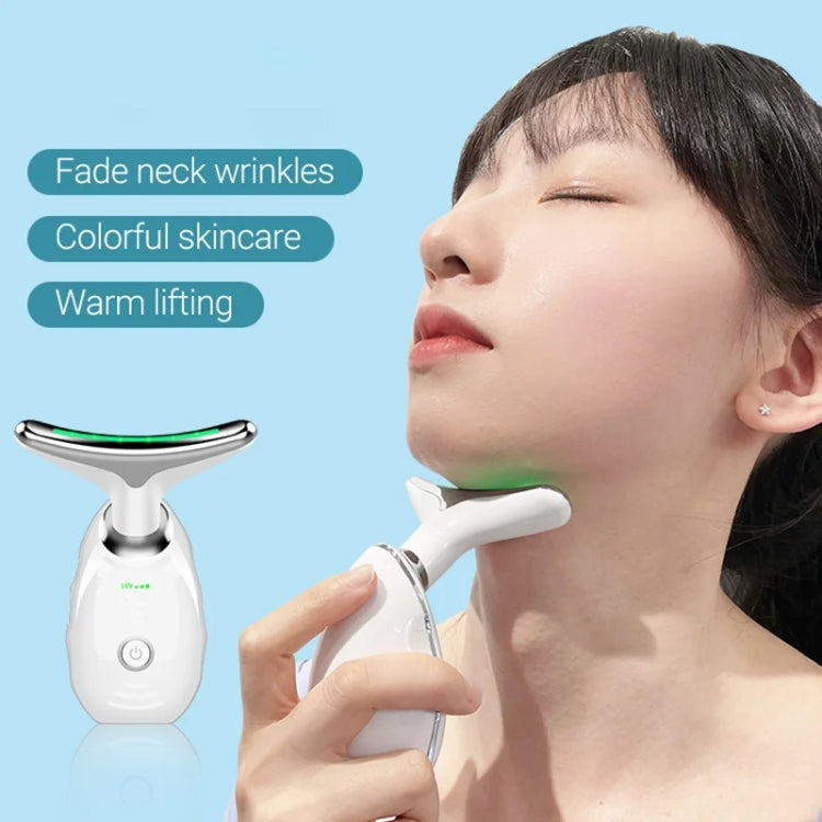 Electrical Neck Beauty Instrument Neck Massager Face Beauty Device, Style: Oval(Black) - free shipping - PMC TechLife - Order now!