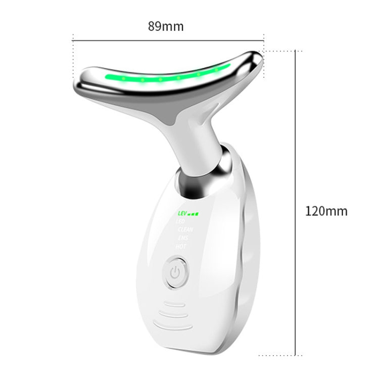 Electrical Neck Beauty Instrument Neck Massager Face Beauty Device, Style: Oval(Black) - free shipping - PMC TechLife - Order now!