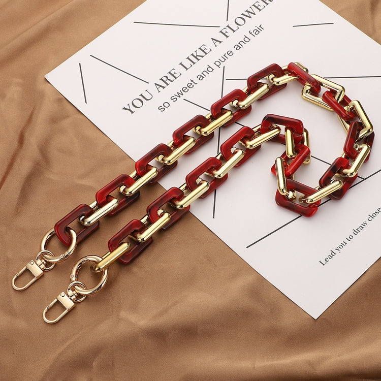 Retro Mobile Phone Chain Lanyard Tortoiseshell Acrylic Resin Bag Chain with Spacer, Spec: L205-3HS -60cm - free shipping - PMC TechLife - Order now!