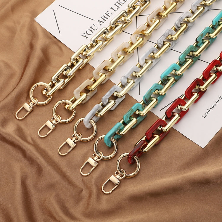 Retro Mobile Phone Chain Lanyard Tortoiseshell Acrylic Resin Bag Chain with Spacer, Spec: L205-LS-100cm - Lanyards & Wrist Straps by PMc TechLife | Online Shopping South Africa | PMc TechLife | Buy Now Pay Later Mobicred
