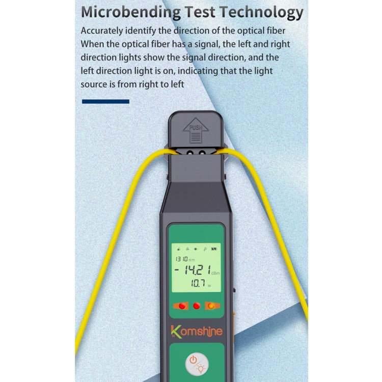 Komshine Optical Fiber Signal Direction Identification Instrument, Model: KFI-45-G - Fiber Optic Test Pen by Komshine | Online Shopping South Africa | PMC TechLife | Buy Now Pay Later Mobicred