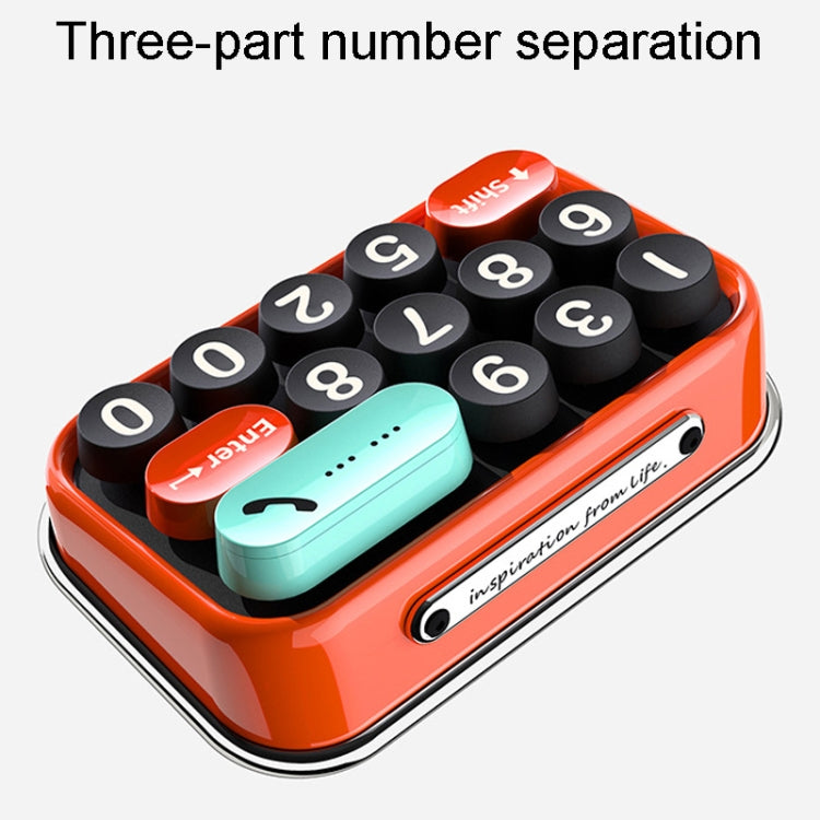 bbdd Keyboard Modeling Moving Number Plate Car Temporary Parking License Card(Beige) - free shipping - PMC TechLife - Order now!