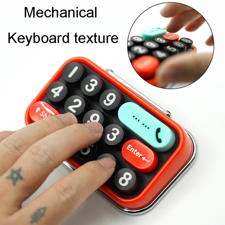 bbdd Keyboard Modeling Moving Number Plate Car Temporary Parking License Card(Beige) - free shipping - PMC TechLife - Order now!