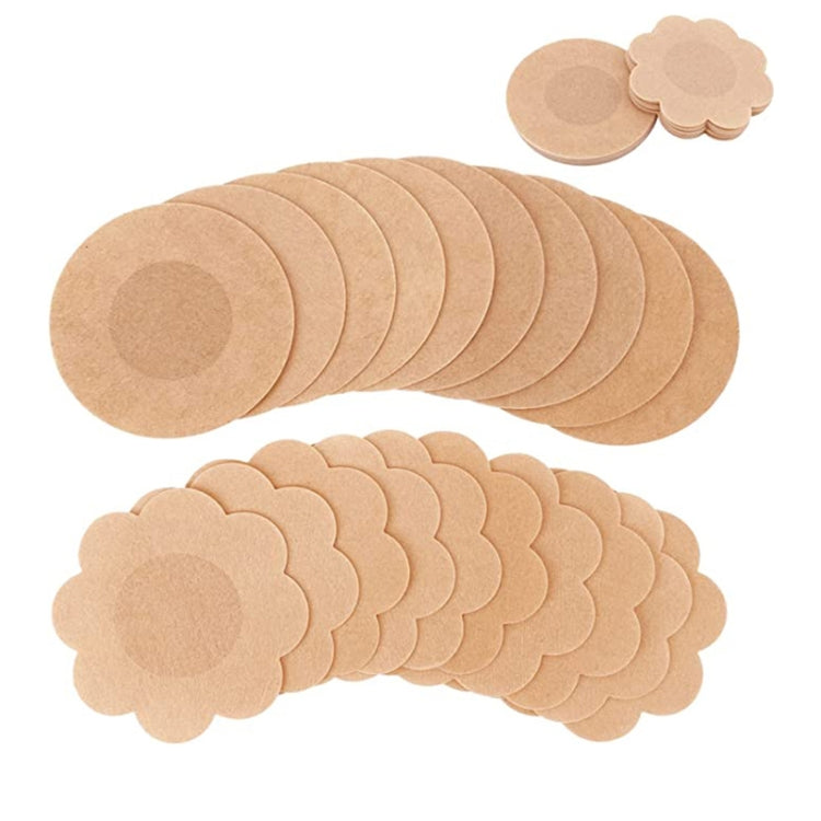 10pcs /Pack Disposable Anti-Bump Invisible Breathable Breast Patch, Model: Flower(OPP Bag) - free shipping - PMC TechLife - Order now!
