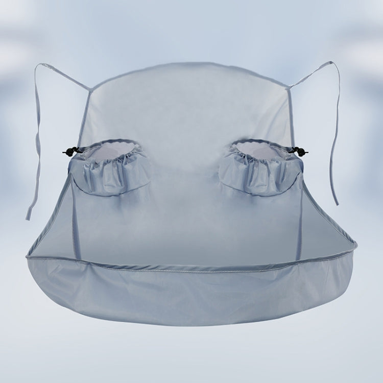 Leg Shaving Cape Foldable Body Hair Shaved Bib For Adult(Grey) - free shipping - PMC TechLife - Order now!