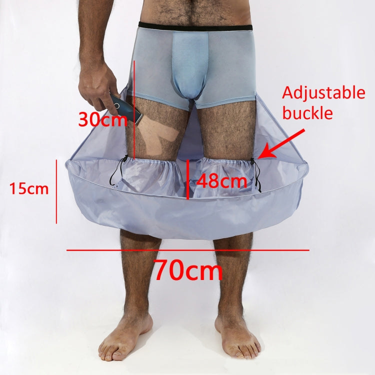 Leg Shaving Cape Foldable Body Hair Shaved Bib For Adult(Grey) - free shipping - PMC TechLife - Order now!