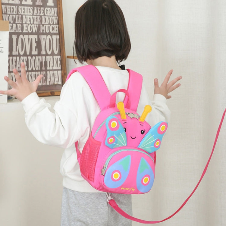 Children Schoolbag Shoulder Bag Girls Cute Cartoon Butterfly Backpack(Purple) - Double-shoulder Bags by PMC TechLife | Online Shopping South Africa | PMC TechLife | Buy Now Pay Later Mobicred