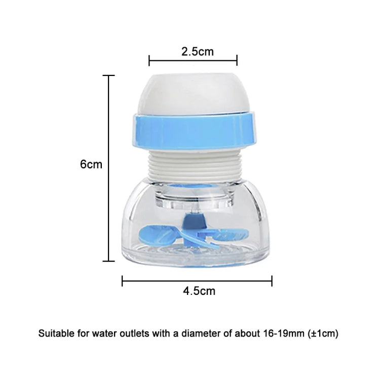 Kitchen Faucet Rotatable Filter Anti-Splash Water Saver Filter, Random Color Delivery(1 Generation) - Faucets & Accessories by PMC Jewellery | Online Shopping South Africa | PMC Jewellery | Buy Now Pay Later Mobicred