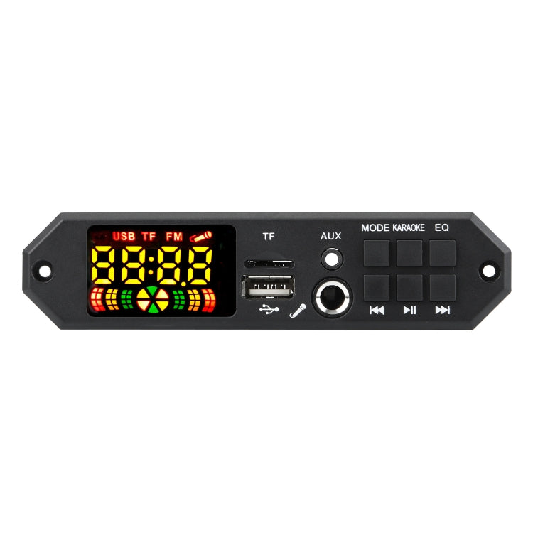 80W 12V Bluetooth MP3 Decoder Board With Power Amplifier Color Screen Call Recording, Model: Small Remote Control - Car MP3 & MP4 & MP5 by PMC TechLife | Online Shopping South Africa | PMC TechLife | Buy Now Pay Later Mobicred