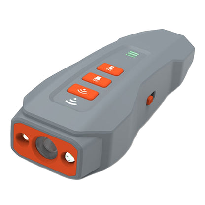 LED Flashing Light Handheld Ultrasonic Bark Arrester Frequency Conversion Dog Training Device(Gray+Orange) - Training Aids by PMC Jewellery | Online Shopping South Africa | PMC Jewellery | Buy Now Pay Later Mobicred