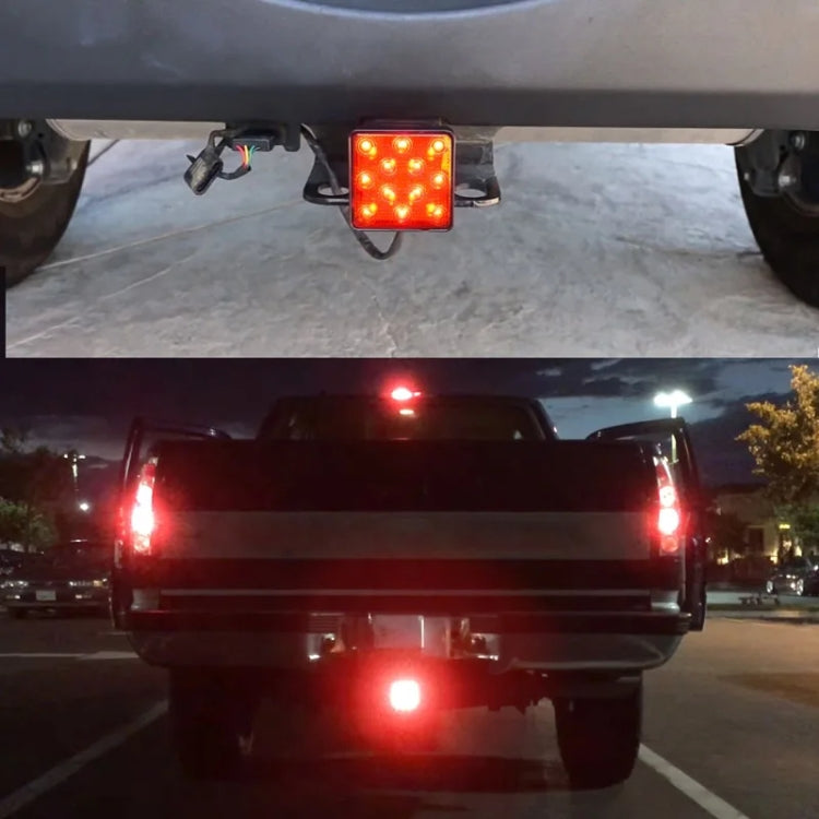 Automotive LED Trailer Lights Universal Rear Brake Lights, Color: Red Shell 15 Lights - Warning Lights by PMC Jewellery | Online Shopping South Africa | PMC Jewellery | Buy Now Pay Later Mobicred