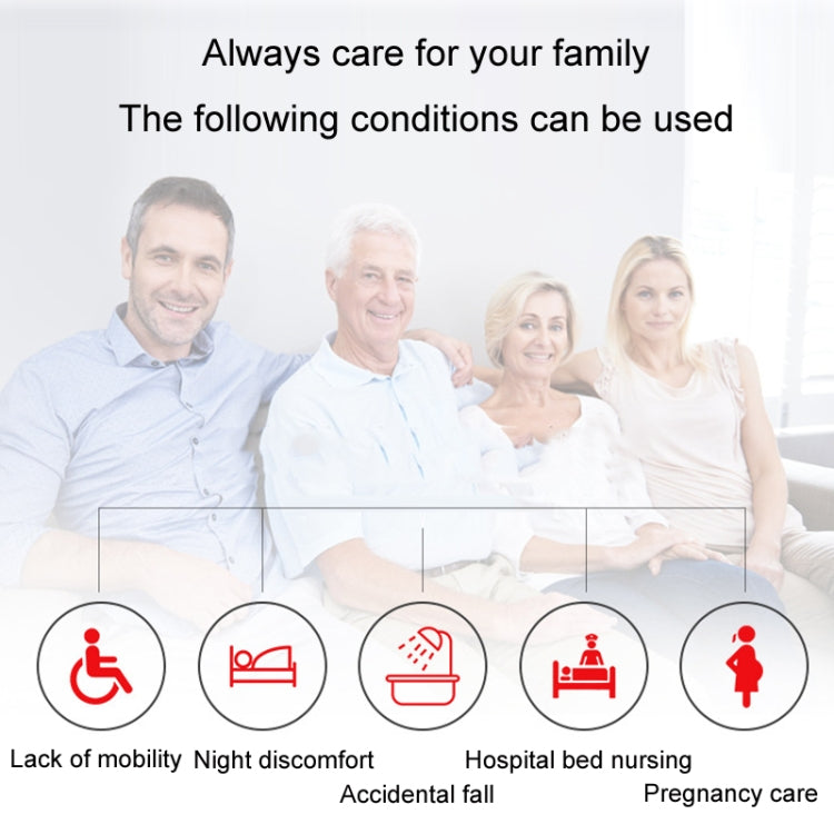 CACAZI C20 Two To Three Wireless Pager For The Elderly Home Care Waterproof Emergency Pager, EU Plug(Black) - free shipping - PMC TechLife - Order now!
