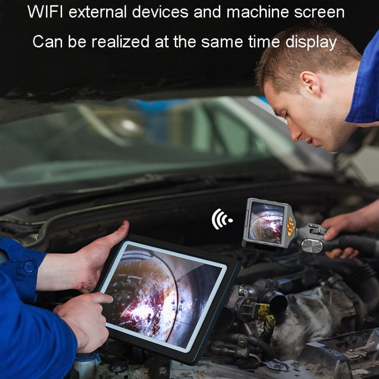 Teslong TD500 HD 5 Inch Large Screen 360 Degree Dual Steering Borescope Industrial Components Overhaul -  by Teslong | Online Shopping South Africa | PMC Jewellery | Buy Now Pay Later Mobicred