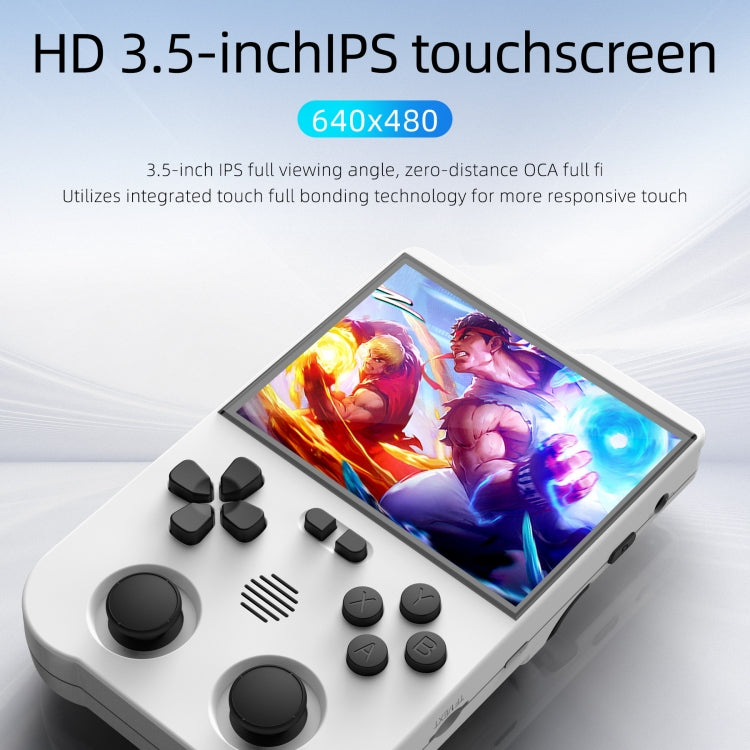 AMPOWN XU10 Handheld Game Console 3.5-Inch IPS Screen Linux System Portable Video Arcade 128G(Grey) - free shipping - PMC Jewellery - Order now!